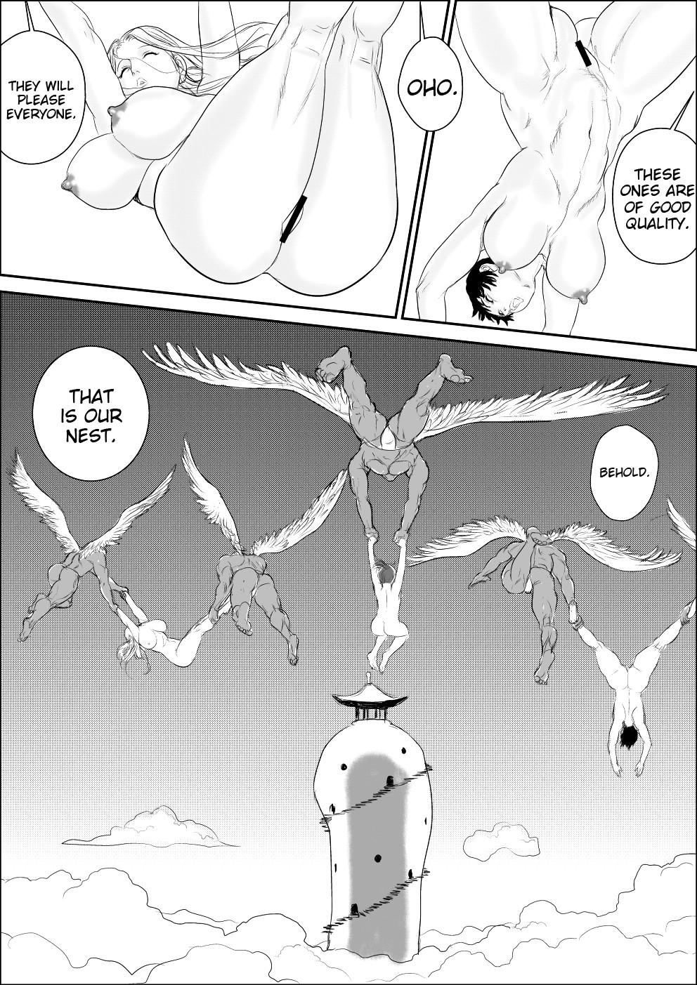 Hentai Manga Comic-Being Spirted Away by Tengus-Read-26